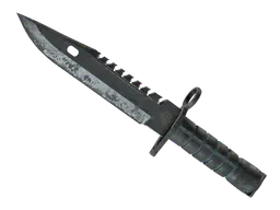 M9 Bayonet | Night (Battle-Scarred) — skin CS2