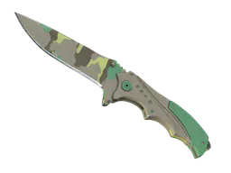 Nomad Knife | Boreal Forest (Well-Worn) — skin CS2