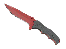 Nomad Knife | Crimson Web (Well-Worn) — skin CS2