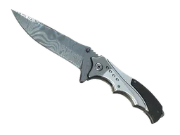 Nomad Knife | Damascus Steel (Battle-Scarred) — skin CS2