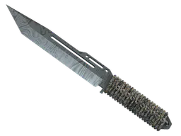 Paracord Knife | Damascus Steel (Well-Worn) — skin CS2