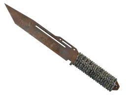Paracord Knife | Rust Coat (Battle-Scarred) — skin CS2