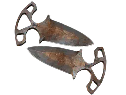 Shadow Daggers | Rust Coat (Battle-Scarred) — skin CS2