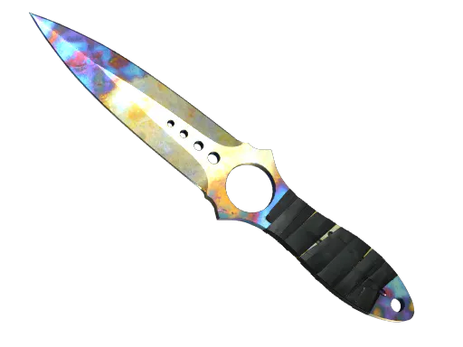 StatTrak™ Skeleton Knife Case Hardened Well-Worn - Preço e onde comprar no CS2