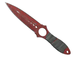 Skeleton Knife | Crimson Web (Battle-Scarred) — skin CS2