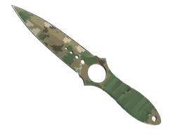 Skeleton Knife | Forest DDPAT (Well-Worn) — skin CS2