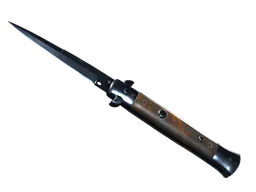 Stiletto Knife | Blue Steel (Factory New) — skin CS2