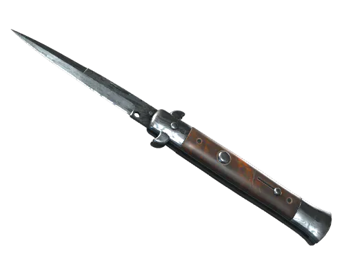 StatTrak™ Stiletto Knife Damascus Steel Well-Worn - Preço e onde comprar no CS2