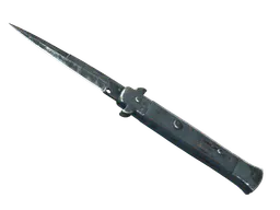 Stiletto Knife | Night Stripe (Battle-Scarred) — skin CS2