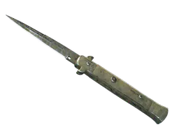 Stiletto Knife | Safari Mesh (Battle-Scarred) — skin CS2
