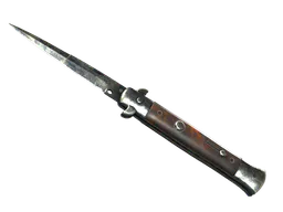 Stiletto Knife | Stained (Battle-Scarred) — skin CS2