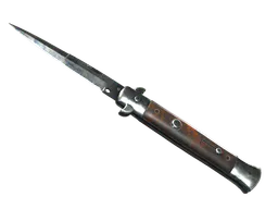 Stiletto Knife | Stained (Well-Worn) — skin CS2