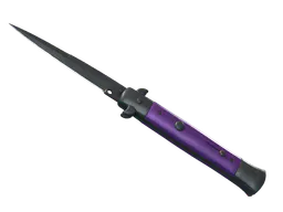 Stiletto Knife | Ultraviolet (Factory New) — skin CS2