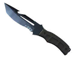 Survival Knife | Blue Steel (Well-Worn) — skin CS2