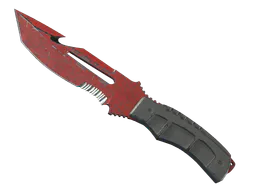 Survival Knife | Crimson Web (Battle-Scarred) — skin CS2