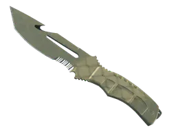 Survival Knife | Safari Mesh (Well-Worn) — skin CS2