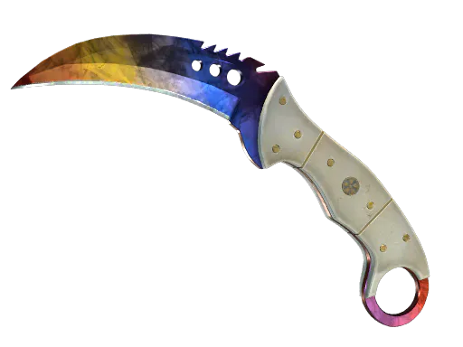 StatTrak™ Talon Knife Marble Fade Factory New - Preço e onde comprar no CS2