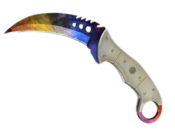 Talon Knife | Marble Fade (Minimal Wear) — skin CS2