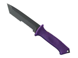 Ursus Knife | Ultraviolet (Well-Worn) — skin CS2