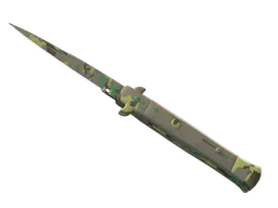 Stiletto Knife | Boreal Forest (Well-Worn) — skin CS2