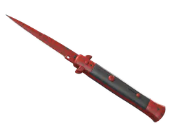 Stiletto Knife | Crimson Web (Factory New) — skin CS2
