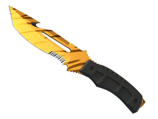 Survival Knife Tiger Tooth Factory New - Preço e onde comprar no CS2