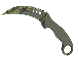Talon Knife | Boreal Forest (Well-Worn) — skin CS2