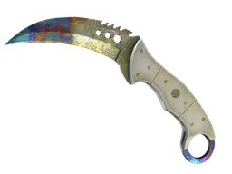 Talon Knife | Case Hardened (Battle-Scarred) — skin CS2