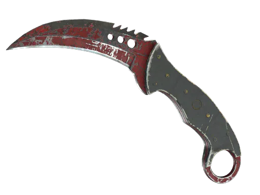 Talon Knife Crimson Web Battle-Scarred - Preço e onde comprar no CS2