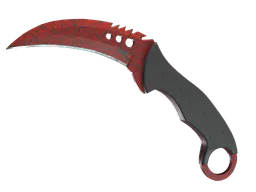 Talon Knife | Crimson Web (Factory New) — skin CS2