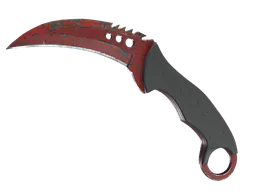 Talon Knife | Crimson Web (Field-Tested) — skin CS2