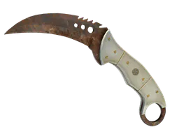 Talon Knife Rust Coat Battle-Scarred - Preço e onde comprar no CS2