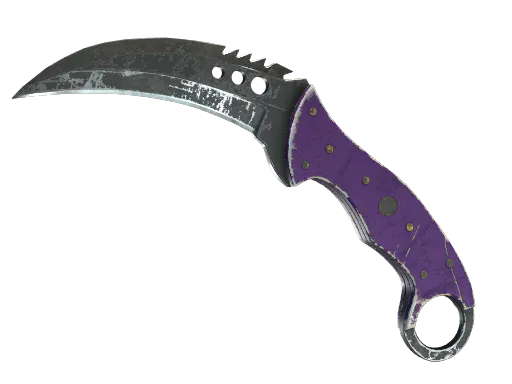 Talon Knife Ultraviolet Battle-Scarred - Preço e onde comprar no CS2