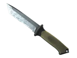 Ursus Knife | Damascus Steel (Well-Worn) — skin CS2