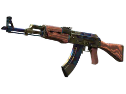 AK-47 | Case Hardened (Battle-Scarred) — skin CS2
