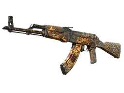 AK-47 | Searing Rage (Battle-Scarred) — skin CS2
