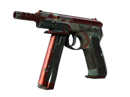 CZ75-Auto | Red Astor (Battle-Scarred) — skin CS2