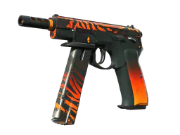 CZ75-Auto | Tigris (Battle-Scarred) — skin CS2