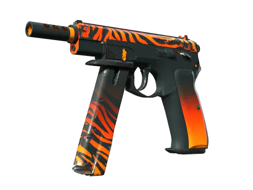 StatTrak™ CZ75-Auto Tigris Well-Worn - Preço e onde comprar no CS2
