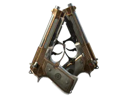 Dual Berettas | Cartel (Battle-Scarred) — skin CS2