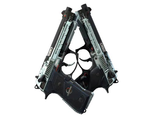 StatTrak™ Dual Berettas Dezastre Field-Tested - Preço e onde comprar no CS2