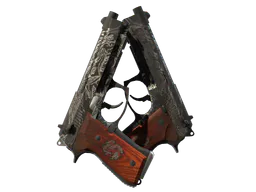 Dual Berettas | Dualing Dragons (Battle-Scarred) — skin CS2