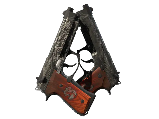 StatTrak™ Dual Berettas Dualing Dragons Minimal Wear - Preço e onde comprar no CS2