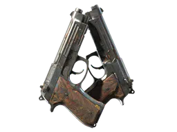 Dual Berettas | Hideout (Battle-Scarred) — skin CS2