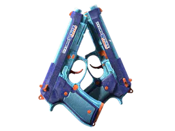 Dual Berettas | Hydro Strike (Factory New) — skin CS2