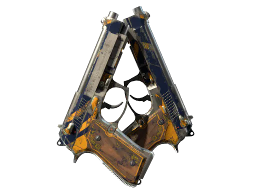 StatTrak™ Dual Berettas Marina Battle-Scarred - Preço e onde comprar no CS2