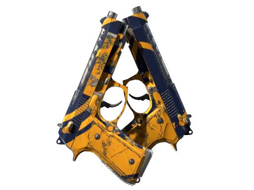 StatTrak™ Dual Berettas Marina Well-Worn - Preço e onde comprar no CS2