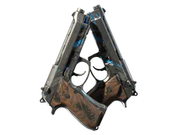 Dual Berettas | Shred (Battle-Scarred) — skin CS2