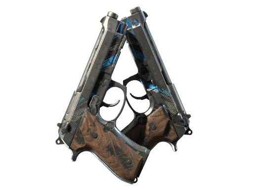 StatTrak™ Dual Berettas Shred Battle-Scarred - Preço e onde comprar no CS2