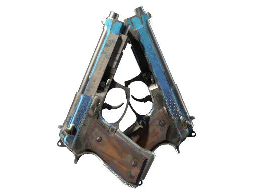 StatTrak™ Dual Berettas Urban Shock Battle-Scarred - Preço e onde comprar no CS2